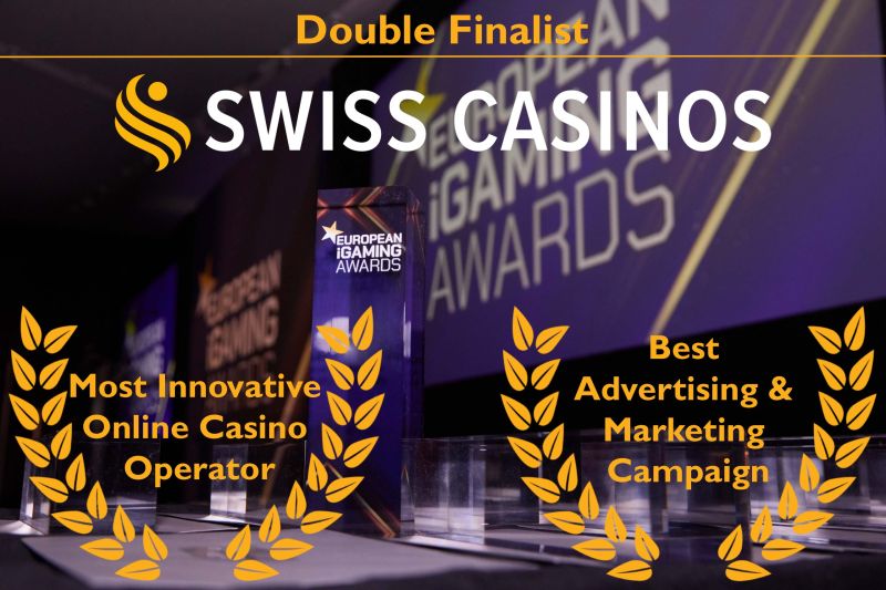 Swiss Casinos finaliste aux European iGaming Awards 2026